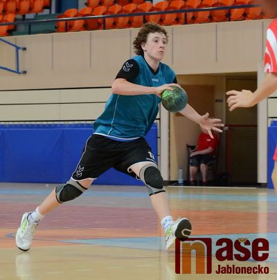 Bitvu o mistra severu vyhráli jablonečtí házenkáři