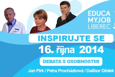 Pirk, Procházková a Dědek budou diskutovat nejen se studenty