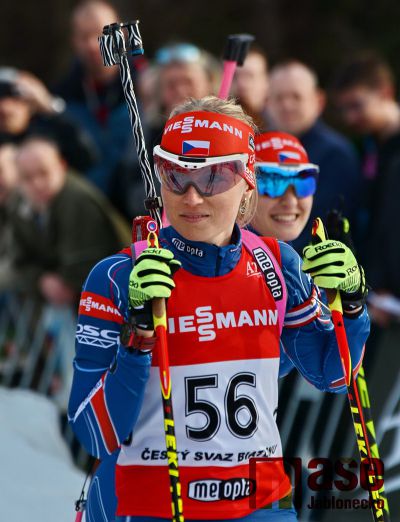 Eva Puskarčíková je mezi elitou biatlonistek