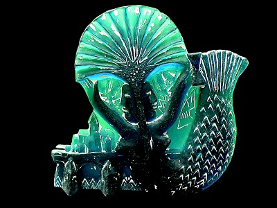 V galerii Detesk vystavují obrazy, grafiky i sklo Evy Vlasákové