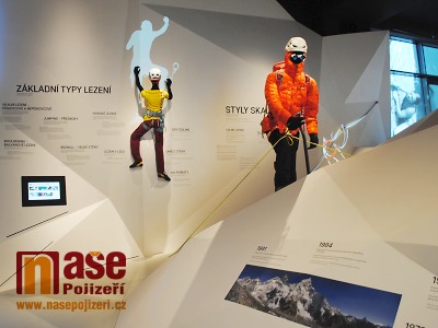 V Muzeu Českého ráje otevřeli novou expozici Horolezectví