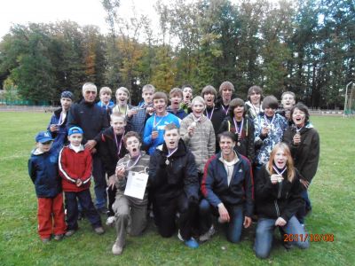 Žáci na mistrovství ČR v družstvech stříbrní, děvčata pátá.