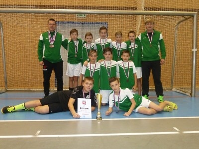Mladší žáci FK Jablonec obsadili 3. místo na halovém šampionátu