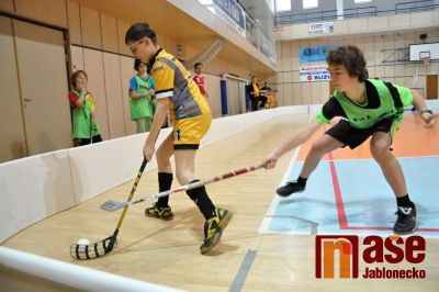 Florbalový turnaj nejmenších ovládla Lomnice