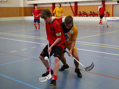 Koberovští florbalisté jsou průběžně druzí v Liberecké lize