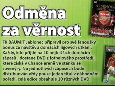 Fanoušci FK BAUMIT získají dárek