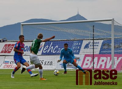 Obrazem: Jablonec těsně podlehl Plzni