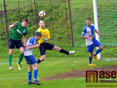 V posledním podzimním kole I.B třídy první výhra Smržovky