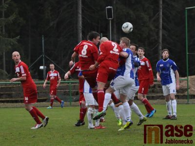 Obrazem: Fotbalové derby Mšeno - Pěnčín/Turnov