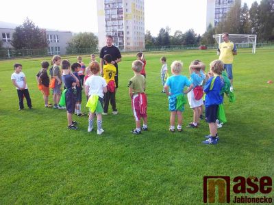 Jiskra Tanvald pořádala fotbalový kemp 
