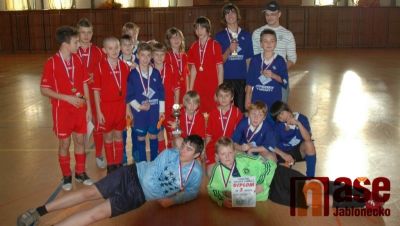 Mladí fotbalisté bojovali v tanvaldské hale