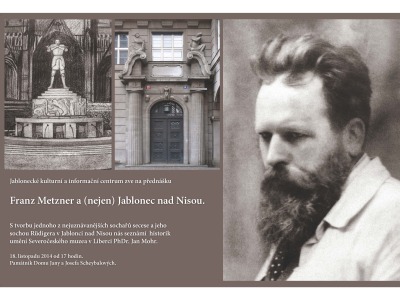 Dílo sochaře Franze Metznera osvětlí přednáška