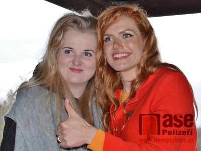 Obrazem: Gábina Koukalová potěšila fanoušky v Kunčicích