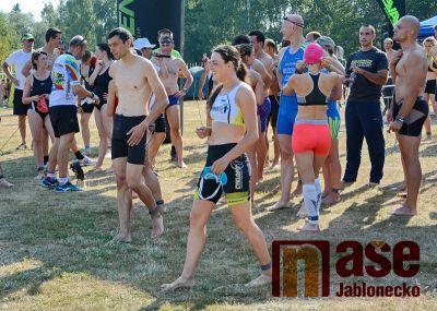 Gigathlon se v Jablonci náramně povedl