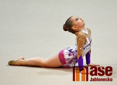 Jablonecký korálek moderních gymnastek se opět povedl