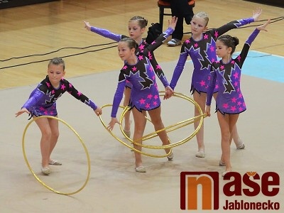 Gymnastické naděje zaplnily sportovní halu