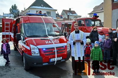 Obrazem: Nové hasičské vozidlo pro Rychnov