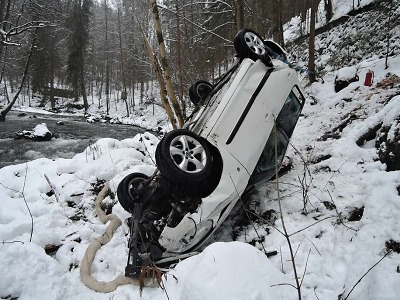 Leden byl na silnicích v kraji bez usmrcených a těžce zraněných