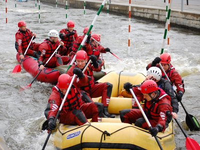 Krajští hasiči cvičili na divoké vodě