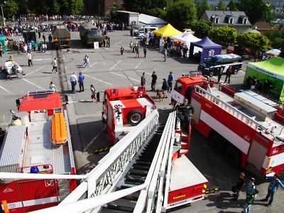 Obrazem: Hasiči na Dni IZS v Jablonci nad Nisou