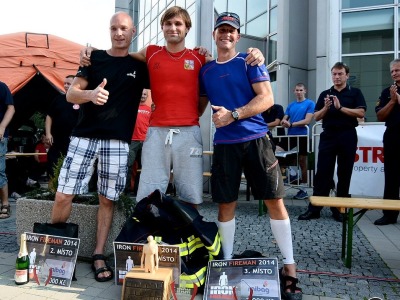 Jablonecký Zdeněk Vrána stříbrný v elitním závodě Iron Fireman