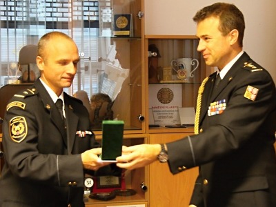 Krajští hasiči udělovali medaile za věrnost