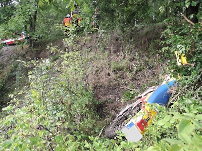 Osudnou zatáčku neprojel motorkář u Kozákova, další havaroval u Rádla