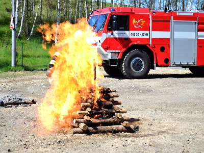 Hasiči radí, jak prožít bezpečně pálení čarodějnic