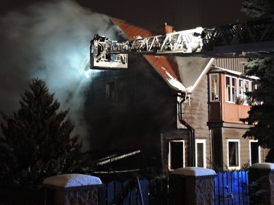 Požár domu v Liberci nepřežila kočka, celková škoda je víc než milion