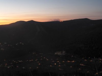 Hasiči likvidovali požár lesa v Krkonoších u Labské boudy