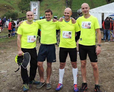 Hasičská štafeta HZS Libereckého kraje stříbrná v extrémním závodě