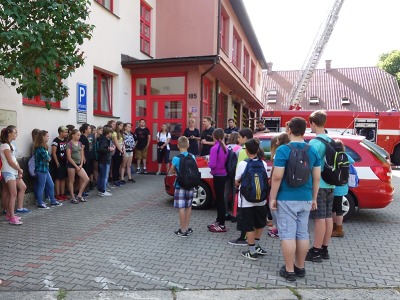 Sedmáci si užili zážitkový Den s hasiči v Semilech i České Lípě
