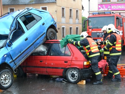 Jablonečtí hasiči druzí ve vyprošťování osob