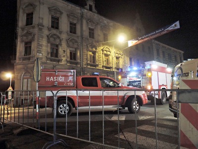 Na zimním stadionu v Jablonci došlo k úniku čpavku