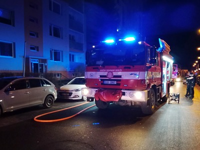 Na Silvestra měli hasiči několik zásahů, k nehodě došlo v obci Horka