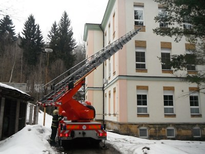 V tanvaldské nemocnici hořelo! Naštěstí šlo jen o cvičení