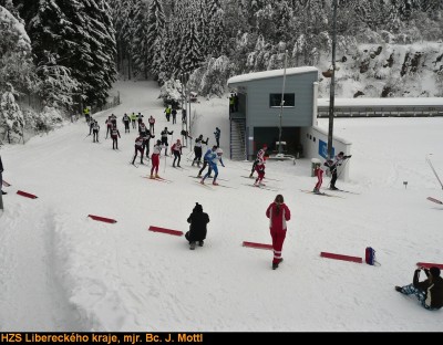 Hasiči závodili v Břízkách na lyžích