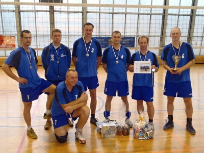 Družstvo hasičů Libereckého kraje přiváží stříbro z volejbalového přeboru