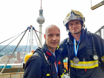 Jablonečtí hasiči Zdeněk Vrána a Vojtěch Prášil získali v Německu zlato!