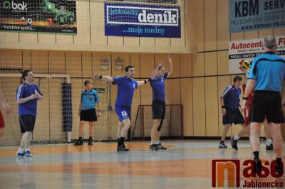 Jablonečtí házenkáři potvrdili neporazitelnost na domácí palubovce 