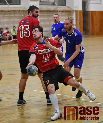 Ve vyrovnaném utkání jablonečtí házenkáři v Ústí prohráli