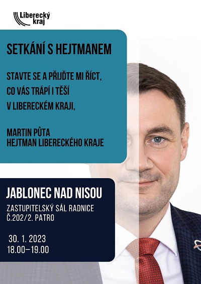 Autor foto:Archiv KÚ Libereckého kraje Hejtmanské dny 2023 zahájí Martin Půta v Jablonci