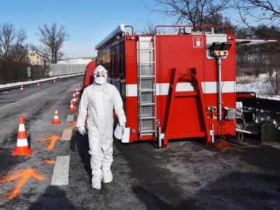 Testovací místo pro řidiče kamionů v Hrádku nad Nisou 8. dubna končí