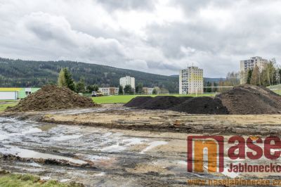 V Tanvaldě započali s revitalizací městského stadionu