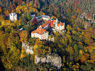 Autor foto:Archiv KÚ Libereckého kraje Ze Sedmihorek na Hrubou Skálu: výlet i pro kočárky a vozíčkáře