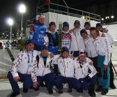 Obrazem: Biatlonisté v Soči