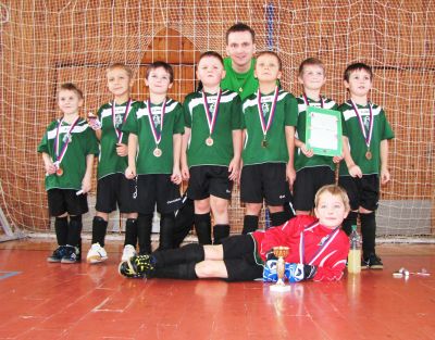 Mladší přípravka Baumitu v Dobřichovicích