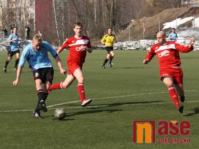 Divizní příprava fotbalistů Mšena v Semilech