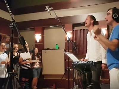 Video: Natáčení alba Ondřeje Rumla se sborem Iuventus, Gaude!