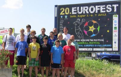 Úspěšné vystoupení mladých házenkářů ve Slovinsku